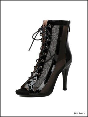 Women Dance Heels 7CM/10CM Heel Height Lace Up Ballroom Sandals